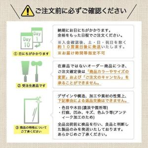 鏡 壁掛け ウォールミラー オーバル 楕円 L...の詳細画像1