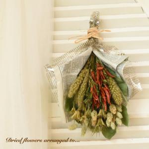 ドライフラワー 花束 ブーケ スワッグ アンテ...の詳細画像3