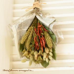 ドライフラワー 花束 ブーケ スワッグ アンテ...の詳細画像4
