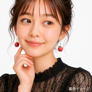 ピアス りんご フルーツ 金属アレルギー対応 ...の詳細画像4