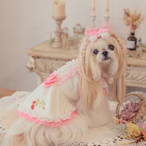 犬 犬服 秋冬服 ドックウェア ワンピース い...の詳細画像3