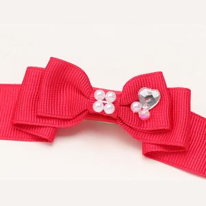 犬 アクセサリー バレッタ リボン ミニ 姫リ...の詳細画像5