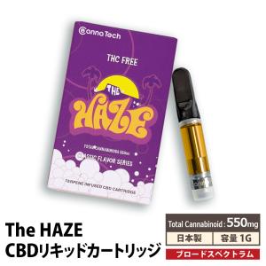 The Haze CBD CBN CBG リキッド カートリッジ 55% 内容量1g 配合