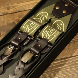 (アットダーティー)WORKERS SUSPENDERS KAHAKI