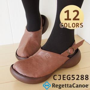 × カヌーサンダル / CJEG5288 / NEWラウンドバックル サボ / レディース / ヒール / カヌー サンダル / リゲッタカヌー RegettaCanoe / 正規取扱店