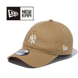 ニューエラ newera 13751072 メンズ レディース 男女兼用 調整可能 帽子 キャップ cap 9TWENTY MLB Chain Stitch ニューヨーク・ヤンキース カーキ｜canoe-trico