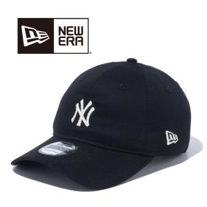 ニューエラ newera 13751073 メンズ レディース 男女兼用 調整可能 帽子 キャップ cap 9TWENTY MLB Chain Stitch ニューヨーク・ヤンキース ブラック｜canoe-trico