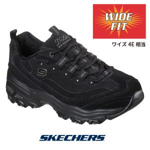 SKECHERS（スケッチャーズ） スニーカー レディース 厚底 ブラック 黒