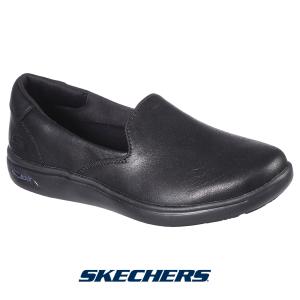 スケッチャーズ 136575-bbk レディース スニーカー SKECHERS Arch Fit アーチ フィット パンプス pumps バレーフラット  靴 くつ オールブラック