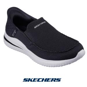 スケッチャーズ 210604-blk メンズ スニーカー SKECHERS スリッポン slip-on スリップインズ Slip-ins 靴 くつ シューズ shoes bungee バンジータイプ｜canoe-trico