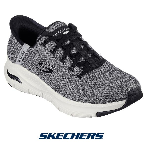 スケッチャーズ SKECHERS 232454-wbk メンズ スニーカースリッポン slip-on...