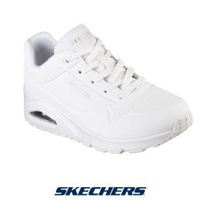 スケッチャーズ 73690-w レディース スニーカー SKECHERS ウィメンズ 靴 くつ スニーカー白 ホワイトスニーカー air UNO 厚底 ノーマル｜