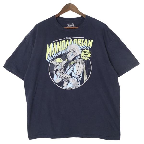 STAR WARS スターウォーズ マンダロリアン 半袖プリントTシャツ メンズUS-2XL ベビー...