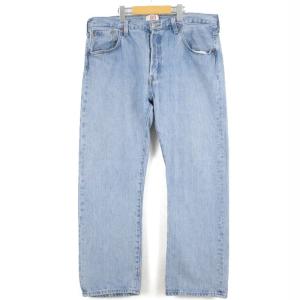 リーバイス Levi's 501 5ポケット デニムパンツ メンズW38/L30 ウエスト96cm 股下73cm 青 デニムブルー系 pn-0302｜canopus-web-shop