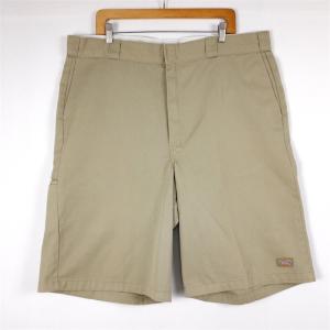 Dickies ディッキーズ ワークショートパンツ メンズW40 カーキベージュ ハーフパンツ ハーパン pt-1037n｜canopus-web-shop