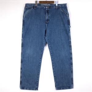 M*y様 ディッキーズ W38 L32 ペインターパンツ デニム ワークパンツ古 Dickies（ディッキーズ） ペインターパンツ 古着 メンズW40/L32インチ