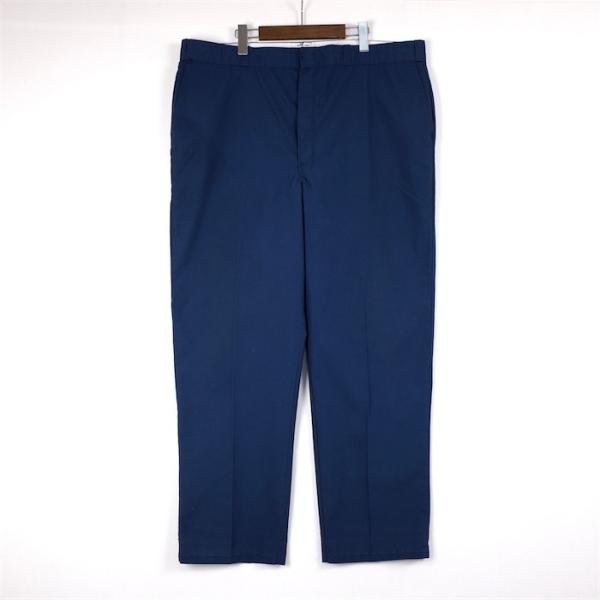 80&apos;s 90&apos;s USA製 Dickies ディッキーズ 874ワークパンツ メンズW42 ネイビ...