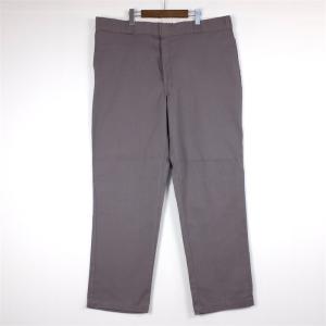 Dickies ディッキーズ 874 FLEX ワークパンツ メンズW42 グレー ORIGINAL FIT ビンテージ 大きいサイズ pt-1340｜canopus-web-shop