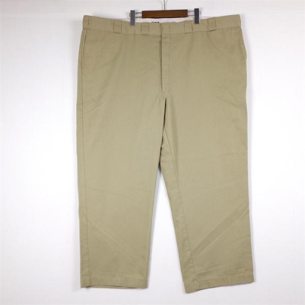 特大 Dickies ディッキーズ 874KH ワークパンツ メンズW50 カーキベージュ ORIG...