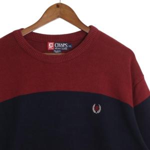 NAUTICA ノーティカ ハーフジップ コットンニットセーター 古着 NAUTICA ノーティカ ハーフジップ コットンニットセーター 古着
