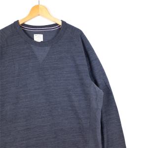 Champion チャンピオン クルーネック前Vスウェットシャツ メンズUS-XXLサイズ ヘザーグレー トレーナー sh-3961｜canopus-web-shop