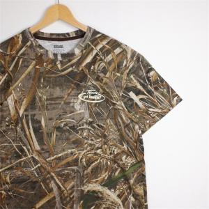 RUSSELL OUTDOORS リアルツリーカモフラージュ柄 クルーネック半袖プリントTシャツ メンズUS-XLサイズ アウトドア t-2015n｜canopus-web-shop