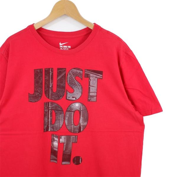 ナイキ クルーネック 半袖プリントTシャツ JUST DO IT. ロゴプリント メンズ US-XL...