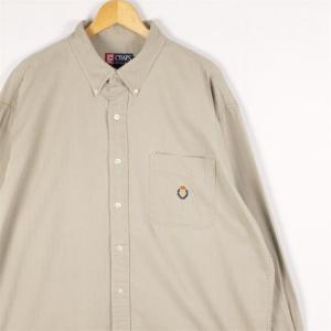 新品タグ付き✨ポロラルフローレン シャツ 長袖 ベージュ系 QRタグ 近年 XL 現行QRタグ ラルフローレン ベージュ 長袖シャツ - メルカリ
