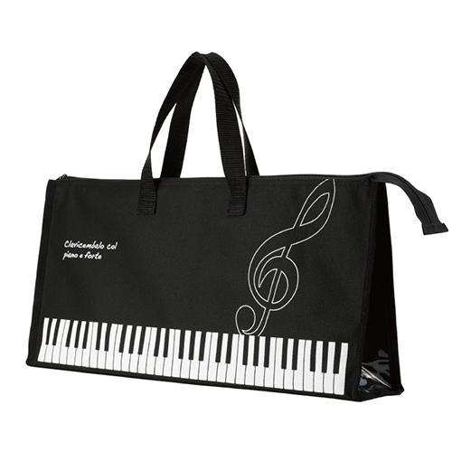 鍵盤鋼ハーモニカ収納バッグ（ト音記号）♪※ この商品はお取り寄せ商品です ピアノ ト音記号 音符 音...
