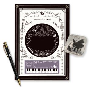 ミニクリップSPセットA お取り寄せ商品 引き出物 記念品 音楽雑貨 音符 ピアノモチーフ ト音記号...