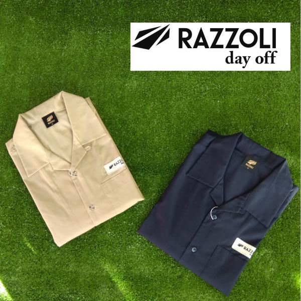 カラーシャツ　ワークシャツ　カジュアル　アウトドア　キャンプ　RAZZOLI dayoff