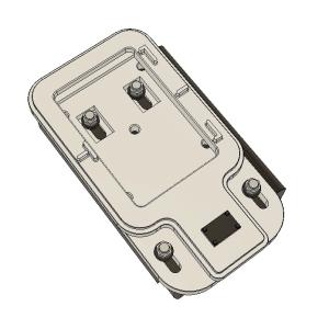 ATS地上子Bタイプ（1/80）8個入り　すずめ模型製3Dプリントパーツ　HO-S137