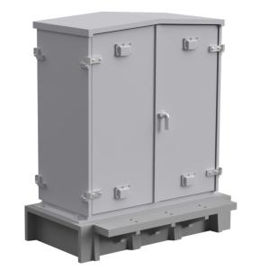 信号器具箱 踏切形（1/80）2個入り すずめ模型製3Dプリントパーツ HO