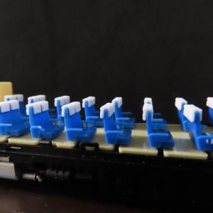 TOMIX製特急車両向け枕カバー（4両セット）　すずめ模型製3Dプリントパーツ｜cantera