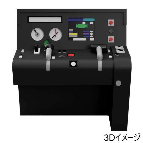 フルカラー運転台A（1/80）2個入り　フルカラー3Dプリント製　すずめ模型製3Dプリントパーツ　H...