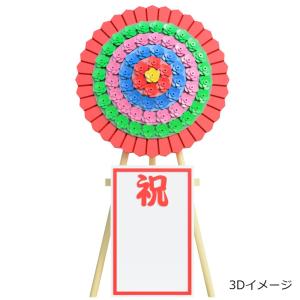 フルカラー　花輪（1/80）　すずめ模型製3Dプリントパーツ　HO-S261｜cantera