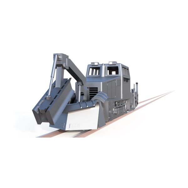 排雪モーターカー A（未塗装）（1/80）　すずめ模型製3Dプリントパーツ　HO-S273