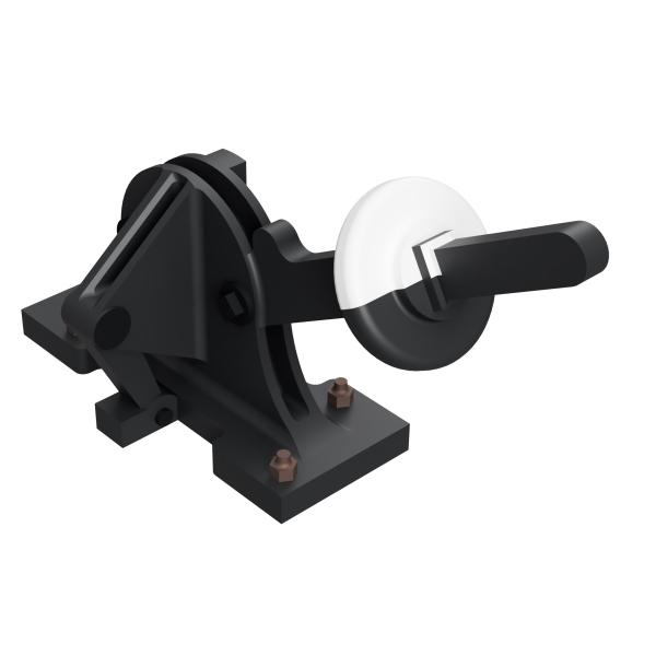 ダルマ式転轍機（1/80）4個入り　すずめ模型製3Dプリントパーツ　HO-S193