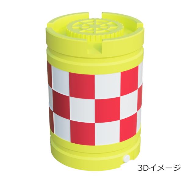 フルカラー　クッションドラム（1/150）4個入り　すずめ模型製3Dプリントパーツ　N-S249