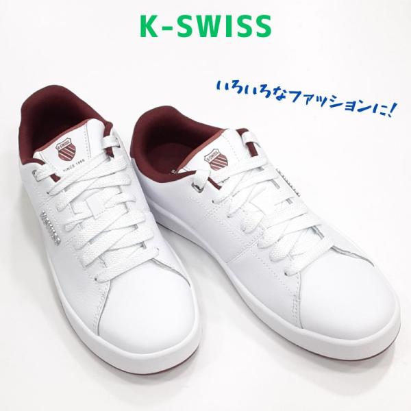 K-SWISS COURT CAMEO2 ケースイス コート カメオ2 メンズ スニーカー 合成皮革...