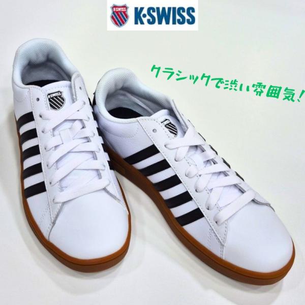 K-SWISS コート タイブレーク2 COURT TIEBREAK2 ケースイス メンズ レザー ...