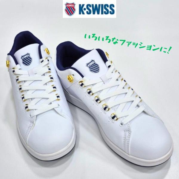 K-SWISS KSU 100 ケースイス コート メンズ スニーカー 合成皮革 カップインソール入...