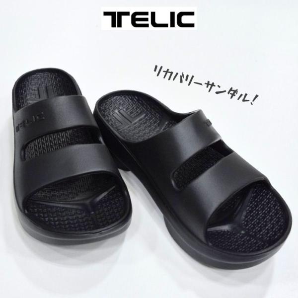 テリック Wストラップ TELIC W STRAP レディース リカバリーサンダル 軽量 衝撃吸収 ...