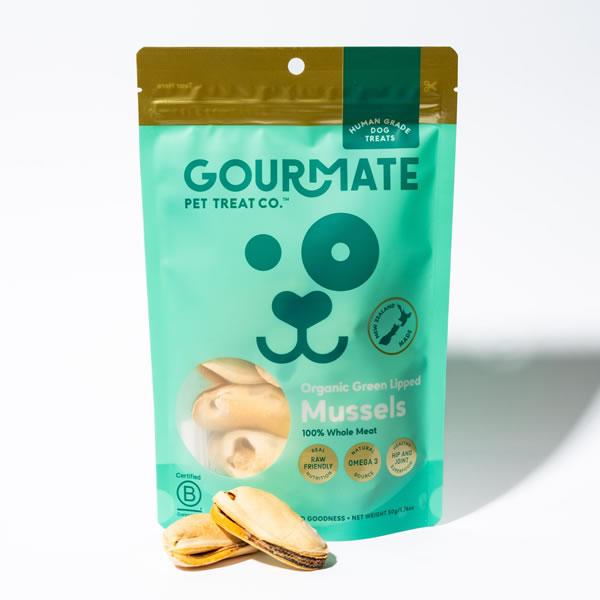グルメイト GOURMATE オーガニック緑イ貝 50g　フリーズドライ 犬猫用おやつ