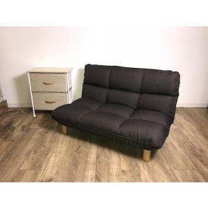 リクライニングソファー 脚付き 2人掛け 2w...の詳細画像1