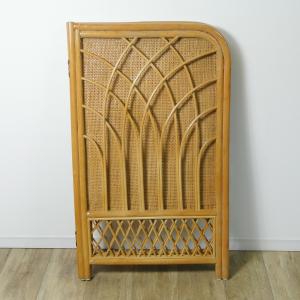 籐 ラタン 2連 衝立 ついたて スクリーン ...の詳細画像2