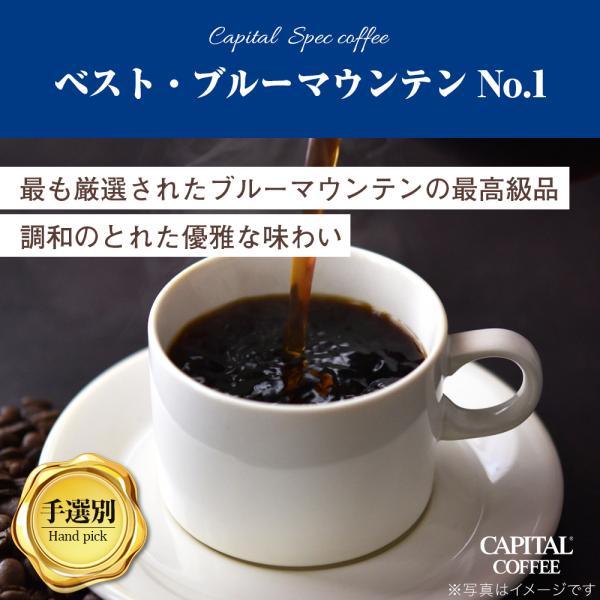CAPITAL ハンドピック ベスト・ブルーマウンテンNo.1 ストレート 焙煎珈琲豆(粉または豆を...