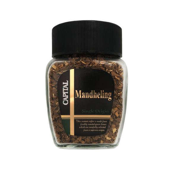 CAPITAL シングルオリジン フリーズドライ インスタントコーヒー マンデリン 60g 瓶 キャ...