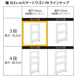 不動技研スマートワゴンFit W100 45-3段 F2570｜caply