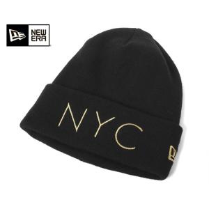 ニューエラ NEW ERA ニット帽 ニットキャップ ベーシック カフ ブラック 帽子の商品画像